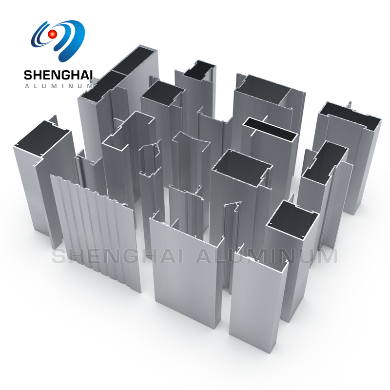 South Africa Style Aluminium Profiles for Shop Front Door